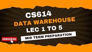 CS614 Lecture 1 to 5 | CS614 mid term preparation | cs614 short lectures | cs614 lecture 1,2,3,4,5