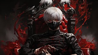 Ken Kaneki's Dark Descent - The Bloodstained Throne 🔴🖤 | Cyberpunk Remix