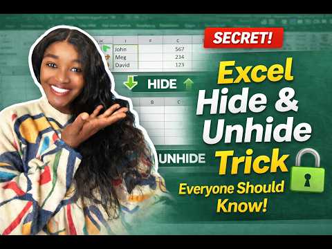 3 Excel Hiding/Unhiding Tricks That Save Hours of Work
