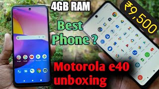 Motorola e40 Unboxing and Review🙂| moto e40 unboxing | moto e40