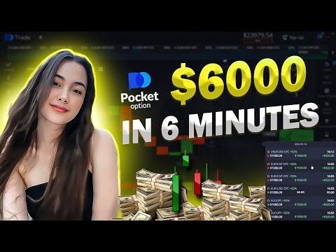 $6000 Profit In One Day Using POWERFULL Strategy | Pocket Option Trading - Binary Option
