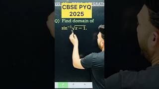 CBSE 2026 Inverse Trigonometric PYQ 2025 Maths for Class 12 #cbse2026 #maths#cbseboard #cbseclass12