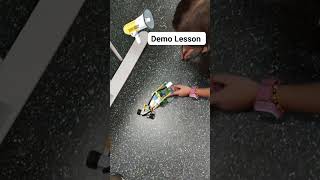 Avoiding obstacles car at SparkLab Academy #WeDo2.0 #legoeducation #lego #stem #robotics #robot