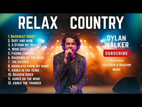 Tranquil Country - Dylan Walker | Folk & Americana for Focus, Calm Mornings & Serene Road Trips