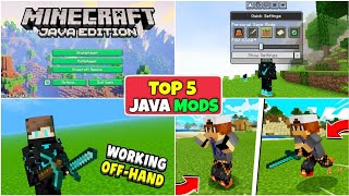 Top 5 Java Addons MCPE 1.20 || Minecraft Pe Mods 1.20