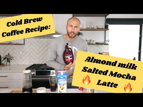 Recipe: Almond milk Salted Mocha Cold Brew Latte | by The Cold Brew Guru