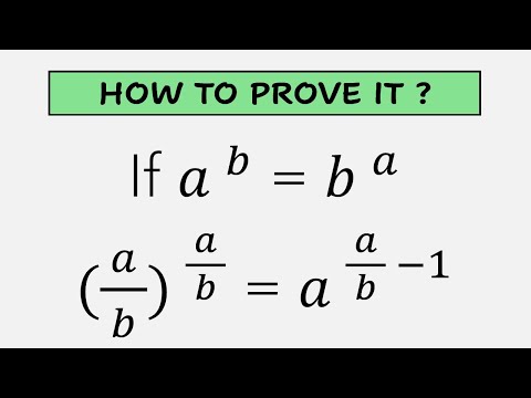 Exponential Problem Solving with a given Condition. Power Problem Proof based on a Condition.