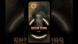 Snack Wars – Galactic Taco vs Burger Parody  #tshirtdesign #geek #geekhumor #tshirt