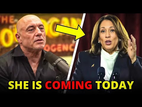 Breaking 1 Hour Ago: Joe Rogan Finally Reveals When Kamala Will Arrive On His Podcast