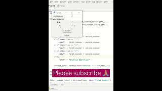 calculator using python gui
