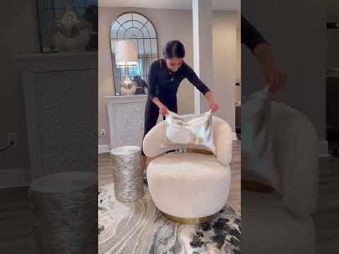 Styling my glam yet cozy basement!