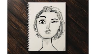 How to draw character design ||pencil drawing for beginners ||step by step ||