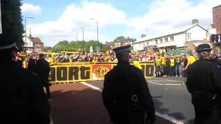 Borussia dortmund fans in London
