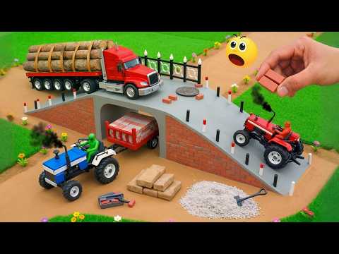 DIY Construction. Naughty Thief sets houses on fire! Rebuilding a Fireproof House With Bricks