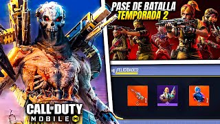 PASE DE BATALLA + EVENTOS GRATUITOS + MITICAS y LEGENDARIAS de TEMPORADA 2 en COD MOBILE