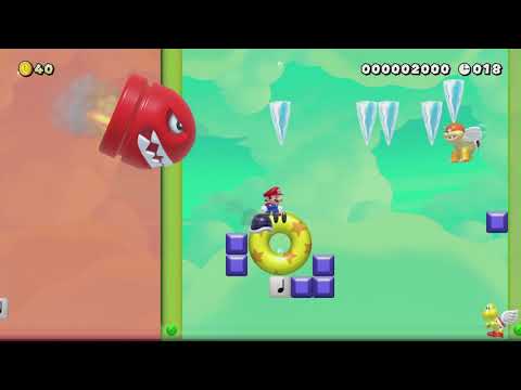 Mario Maker 2 auto run