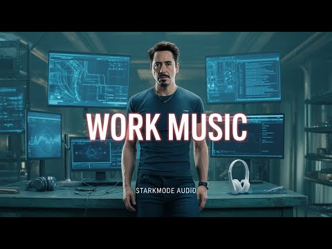 STARK MODE – Futuristic Focus Beats for Creators | Work Music Inspired by Tony Stark