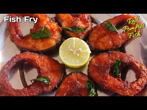 Red Pomfret Fish Fry, Pomfret Fry, Fish Fry Recipe, Pomfret Fish Recipe, Sea Food | Rasul's Kitchen