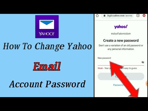 How To Change Yahoo Mail Password In Android Phone/কিভাবে ইয়াহু ইমেইল এর পাসওয়ার্ড পরিবর্তন করব