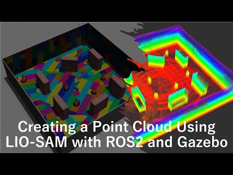 Creating a Point Cloud Using LIO-SAM with ROS2 and Gazebo
