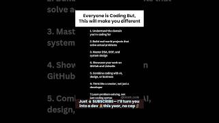 Stop coding like everyone else 💻 Do this instead! 🚀 #coding #developer #tech #ai #python #aiml #js