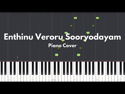 Enthinu Veroru Sooryodayam - Piano Tutorial by Rejo Abraham Mathew