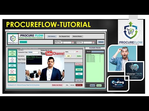 PROCUREFLOW - TUTORIAL