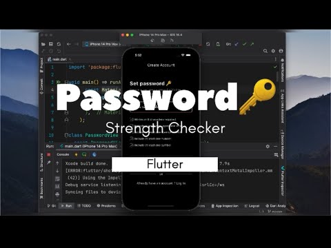 Mastering Password Security in Flutter:  Powerful Password Strength Checker 🔒 #Flutter #AppSecurity