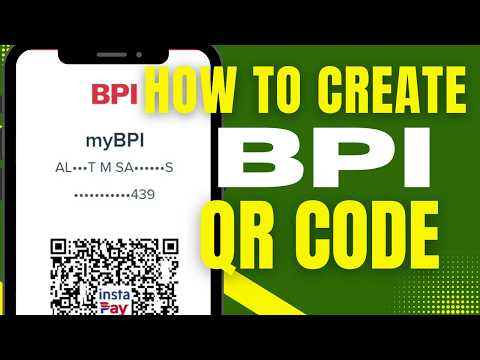 How to Generate QR Code with BPI Digital Banking App | 2026