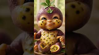 Cartoon Maze Eating Kiwi Fruit 🍏 | Funny AI Animation Video