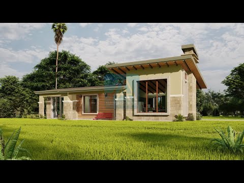 The Vista 2 Bedroom Bungalow House Plan