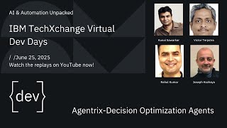 Agentrix: Decision Optimization Agents