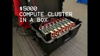 $5000 Redhat Portable Compute Cluster Quick Look (Shadowbox)