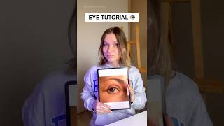 How to Draw an Eye Tutorial! 👁✨ Easy Step-by-Step #art #drawing #markers