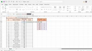 Grading System Explained with VLOOKUP in ExcelStruggling to convert percentages into grades