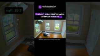 Would you trust a robot to remodel your room? #HomeRenovation #Robotics #NextGenTools #AIWorld