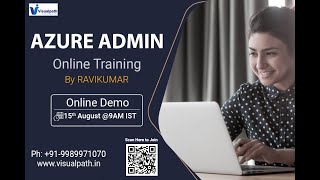 MS Azure Admin Online Training Demo Video | Visualpath