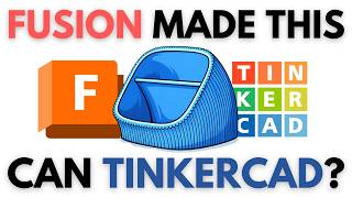 Can Tinkercad recreate a desk organizer originally made using Fusion?