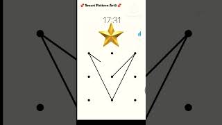 Star 🌟 Pattern Lock Your mobile phone Lock #shorts #viral #amazing #style #ytshorts #trending