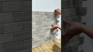 Subway Gray Wood Natural Marble Peel and Stick Self Adhesive Backsplash Tile by Inno Stickers