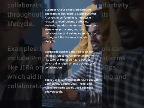 Business analyst tools and software | Easy Learning #shortvideo #shorts #youtubeshorts