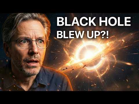 We Just Saw a Black Hole Explode — It Changes Everything