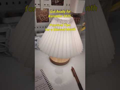Ramadan 2025 || Practical Tips for Blessed Month #ramadan #quran
