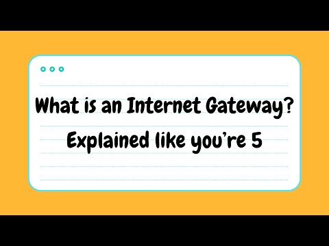 What is an Internet Gateway? Explained Like You’re 5 | AWS ELI5
