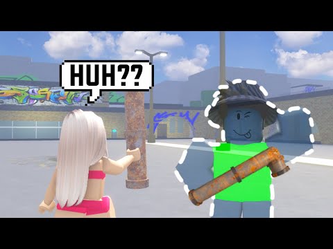 Trolling On Roblox BADDIES With A INVISIBLE AVATAR!