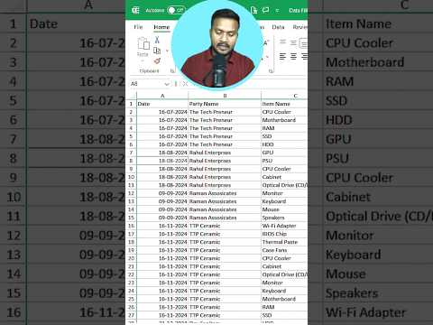 Fill Down Last Row Data in Excel | Format Messy Data Easily | Excel Smart Trick to transform data.