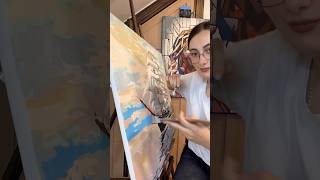 Process of Hope Ship painting 🛥️🙏🏻 #elizabeth_yashou #processart #ship #painting