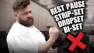 STOP DROPSETTING! WHEN USING ADVANCED TECHNIQUES
