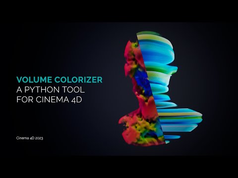 Volume Colorizer, a Cinema 4D python tool