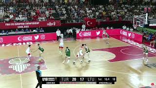Basket teams Eurobasket U18 2022 Turkey Flex Pin 01